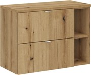Comad Kúpeľňová skrinka pod doskové umývadlo SET-NOA B Oak 80 dub coast evoke