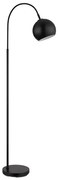 Globo 24779B - Stojacia lampa BENNO 1xE27/60W/230V čierna