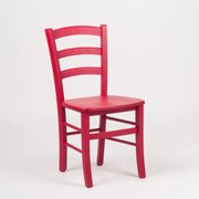 Stima Stolička PAYSANE COLOR masiv Vyberte odtieň ->: Rosso - červená