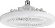 LED stropné svietidlo otočné o 360 ° s ventilátorom 2v1