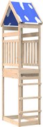 Herná veža Hnedá 52,5 x 85 x 265 cm Masívne borovicové drevo 3417184