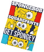 Carbotex Detská deka Sponge Bob Squarepants, 130 x 170 cm
