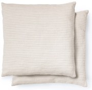 Obliečky na vankúše v súprave 2 ks zo žakára 50x50 cm Vindi – Kave Home