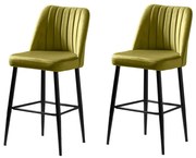 Súprava barových stoličiek Vento Green, 2 ks, 2 ks