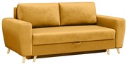PROXIMA.store - Rozkladacia pohovka MADERA 140x200 DRUH LÁTKY: MAGIC VELVET - 2215