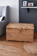 Truhla na bielizeň LEA, vodný hyacint, šírka 84 cm, natur