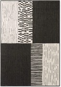 Ted Baker, Kusový koberec Ted Baker Haringey 106376 Black White, 160x230, čiernobiela, chodba / predsieň
