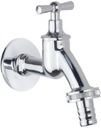 Deante Deante, záhradný ventil s adaptérom 1/2"x3/4'', chrómová, DEA-VFA_152M