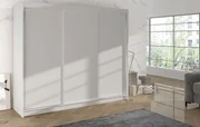 Šatníková skriňa DANIELLA 2 - šírka 200 cm, biela