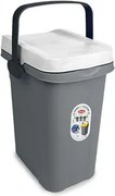 STEFANPLAST Odpadkový kôš Home Eco System 7 l, biely