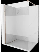 Mexen Kioto sprchová stena 70 x 200 cm, transparentnéné/inovať 8 mm, zlatoružová - 800-070-101-60-35