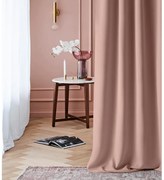Room99 Hotový záves na krúžkoch Zatemňovací LAUREL Jednofarebný Farba: Ružová, Veľkosť: 140 x 250 cm