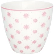 Ružová porcelánová šálka Green Gate Laurie, 300 ml