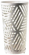 Kovový stojan na dáždniky Cedric White Line, 45,5x24 cm
