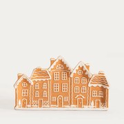 Dekoračný podnos LOKKA v tvare perníkovej dedinky 760686