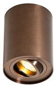 Inteligentný stropný reflektor tmavý bronz otočný a naklápací vrátane Wifi GU10 50mm - Rondoo Up