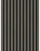 Mexen Lam-F, akustické stenové lamely 275 × 30 cm, plstený podklad 8 mm, technická dyha, dub ónyxový, S105-275307-3015-010