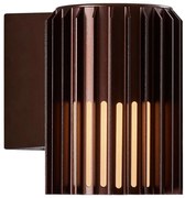 Nordlux - Vonkajšie nástenné svietidlo ALUDRA 1xE27/15W/230V hnedá