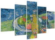 Obraz - Alexej von Jawlensky, Still Life with Bottles and Fruit, reprodukcia (150x105 cm)