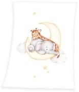 Herding Deka pre bábätká Spánok na Mesiaci 75x100 cm