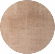 Ayyildiz, Kusový koberec Joy 1400 beige kruh, 80x80 (priemer) kruh, béžová, chodba / predsieň
