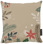 Vianočný vankúš s bavlnenou obliečkou Butter Kings Branches, 45 x 45 cm