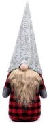 Tutumi Tutumi, vianočný trpaslík 40 cm, šedá-červená, CHR-09639