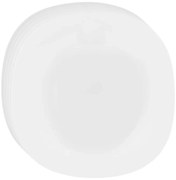 Altom Sada hlbokých tanierov z opálového skla White harmony 22,5 cm, 6 ks