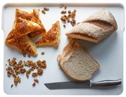 Zeller Present Vaľka na cesto so zvýšeným okrajom, silikónová pevná, 50x40, biela