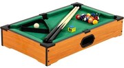 GamesPlanet® 11759 Mini pool biliard s príslušenstvom 51 x 31 x 10 cm, svetlý