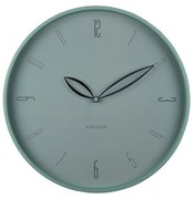 Karlsson 6012BL dizajnové nástenné hodiny modrá, pr. 40 cm