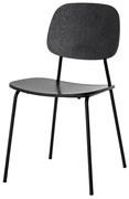Čierna jedálenská stolička Monza - Bloomingville