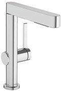 Hansgrohe Finoris umývadlová batéria s vyťahovacou spŕškou, 2 prúdy chróm 76063000