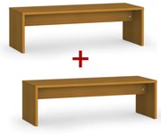 Šatníková lavica 1+1 ZADARMO, 1500 mm, čerešňa