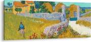 Obraz - Vincent van Gogh, Farmhouse in Provence, reprodukcia (120x50 cm)