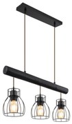 Globo 15326-3NB - Luster na lanku MINA 3xE27/60W/230V