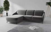 XXXLutz ROHOVÁ SEDAČKA, textil, sivá Sit & More - Sedačky - 000144024126