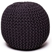 Tmavosivý puf na sedenie Bonami Essentials Jagger