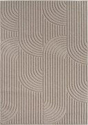 Ayyildiz, Kusový koberec Helix 2201 beige, 120x170, béžová, chodba / predsieň