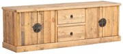 furniture-nabytek.cz - Masívny TV stolík Laredo z borovice, lakovaný, prírodná farba
