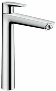 Vysoká umývadlová batéria Hansgrohe Talis E s výpusťou chróm 71716000