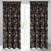 ZATEMŇOVACÍ ZÁVES NA PÁSKE STELLA 140X300 CM KVETY