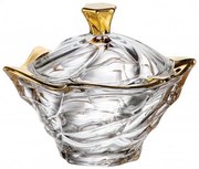 KRIŠTÁĽOVÁ MISKA BOHEMIA FLAMENCO GOLD SOFT 205MM