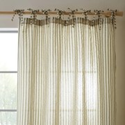 Zelený záves 140x183 cm Zanzibar Woven Stripe – Pineapple Elephant
