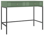 Konzolový stolík LUE zelený/čierny