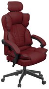 Lux riaditeľská otočná stolička, rôzne farby- bordová