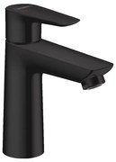 Hansgrohe Talis E, páková umývadlová batéria 110 CoolStart s odtokovou súpravou s ťahadlom, čierna matná, HAN-71713670