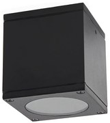 Vonkajšie bodové svietidlo 1xGU10/35W/230V IP54 hranatý čierna