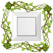 PIPPER. Samolepka k vypínaču "Džungľa 4"