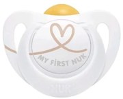 NUK Dojčenský latexový cumlík NUK Star 0-6 m srdce